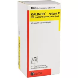KALINOR retard P 600 mg tvrdé tobolky, 100 ks
