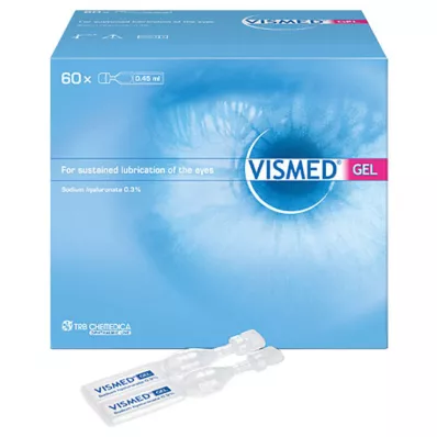 VISMED GEL Jednorázové dávky, 60X0,45 ml