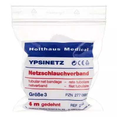 NETZVERBAND Síť Ypsin velikost 3 4 m bílá, 1 ks