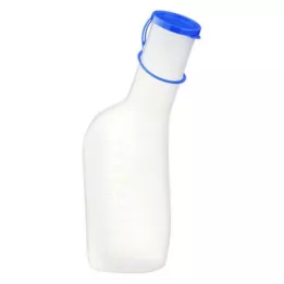 URINFLASCHE Man plast 1 l s mléčným uzávěrem, 1 ks