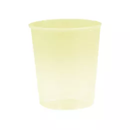 EINNEHMEGLAS Plastová 30 ml žlutá, 10 ks