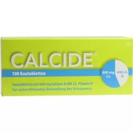 CALCIDE Žvýkací tablety, 100 ks