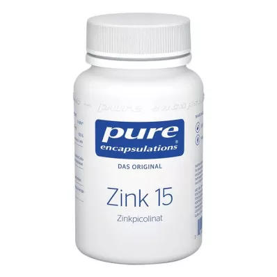 PURE ENCAPSULATIONS Zinek 15 kapslí pikolinátu zinečnatého, 180 kapslí PURE ENCAPSULATIONS Zinek 15 kapslí pikolinátu zinečnatého, 180 kapslí