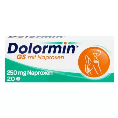 DOLORMIN GS s tabletami naproxenu, 20 ks DOLORMIN GS s tabletami naproxenu, 20 ks
