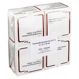NATRIUMHYDROGENCARBONAT-Roztok 8,4% Köhler, 100X20 ml