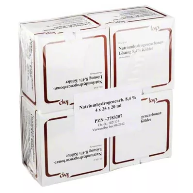 Hydrogenuhličitan sodný 8,4, 100X20ml