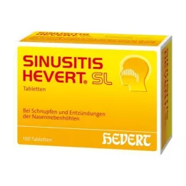 SINUSITIS HEVERT SL Tablety, 100 ks