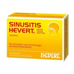 SINUSITIS HEVERT SL Tablety, 300 ks