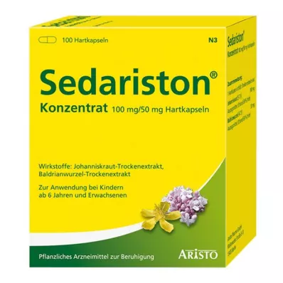 SEDARISTON Koncentrát tvrdých kapslí, 100 ks