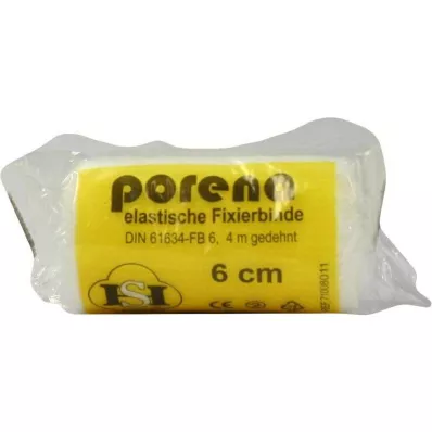 Porena elastická gázová bandáž 6cm cello bílá, 1 kus