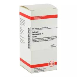 CALCIUM FLUORATUM D 3 tablety, 200 ks