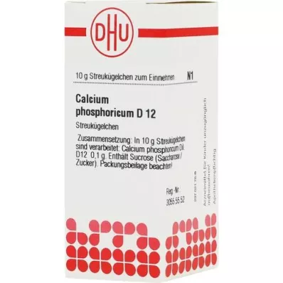 CALCIUM PHOSPHORICUM D 12 globulí, 10 g