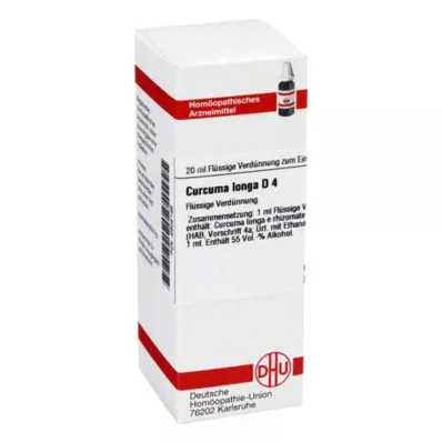 CURCUMA LONGA D 4 ředění, 20 ml