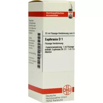 DHU Euphrasia D 1 ředění, 20 ml