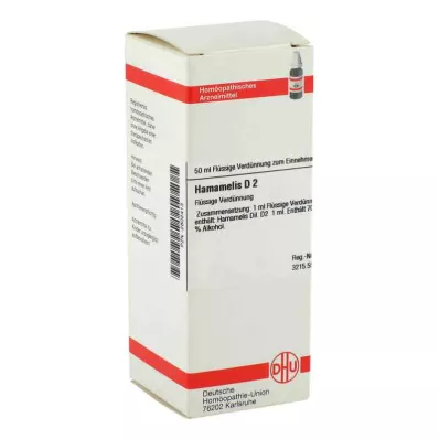 HAMAMELIS D 2 Ředění, 50 ml