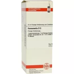 HAMAMELIS D 3 Ředění, 50 ml