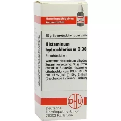 HISTAMINUM hydrochloricum D 30 globulí, 10 g