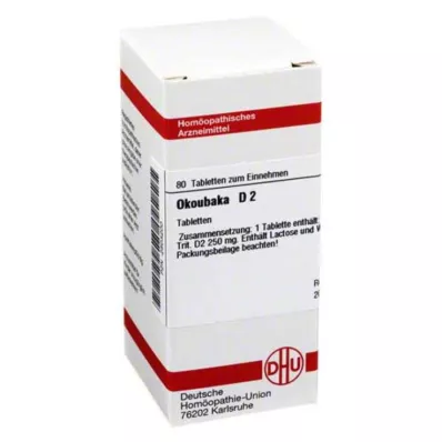 OKOUBAKA D 2 tablety, 80 ks OKOUBAKA D 2 tablety, 80 ks