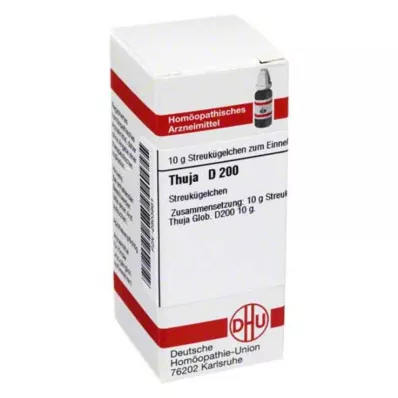DHU Thuja D 200 globule, 10 g DHU Thuja D 200 globule, 10 g