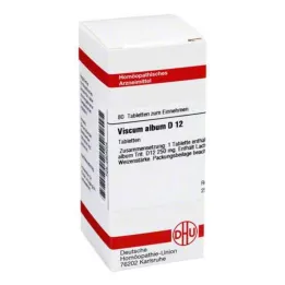 VISCUM ALBUM D 12 tablet, 80 ks