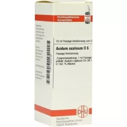 ACIDUM OXALICUM D 6 Ředění, 20 ml