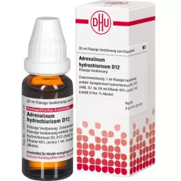 ADRENALINUM HYDROCHLORICUM D 12 Ředění, 20 ml