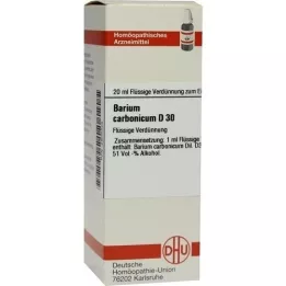 BARIUM CARBONICUM D 30 Ředění, 20 ml