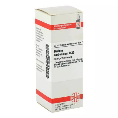 BARIUM CARBONICUM D 30 Ředění, 20 ml
