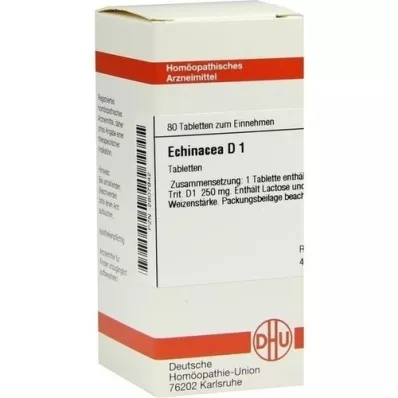 ECHINACEA HAB D 1 tablety, 80 ks