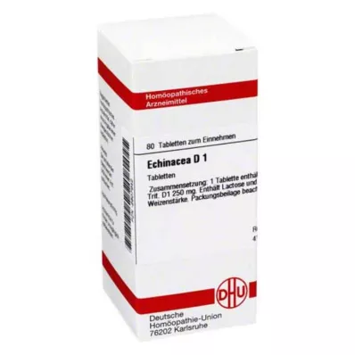 ECHINACEA HAB D 1 tablety, 80 ks