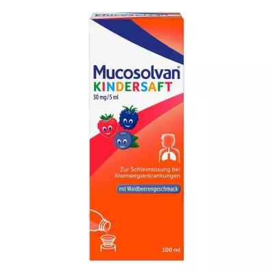 MUCOSOLVAN Dětská šťáva 30 mg/5 ml, 100 ml