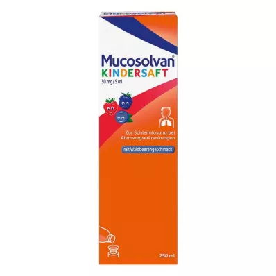 Mucosolvan dětská šťáva, 250 ml