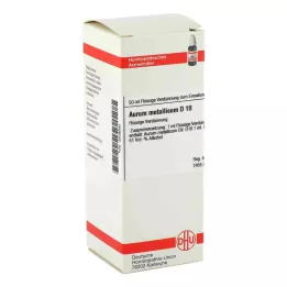 AURUM METALLICUM D 10 ředění, 50 ml