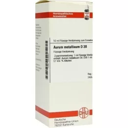 AURUM METALLICUM D 30 Ředění, 50 ml