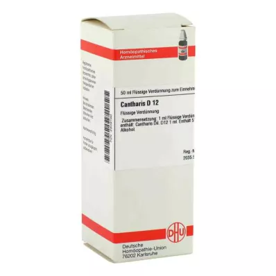 CANTHARIS D 12 Ředění, 50 ml