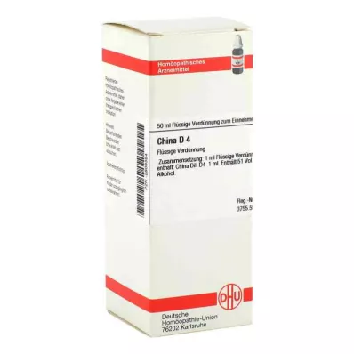 CHINA D 4 ředění, 50 ml CHINA D 4 ředění, 50 ml