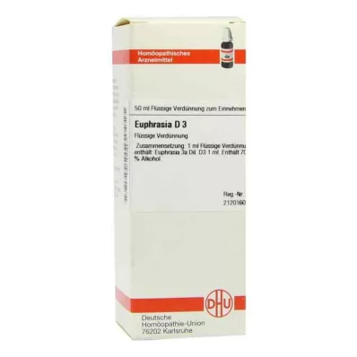 EUPHRASIA D 3 Ředění, 50 ml