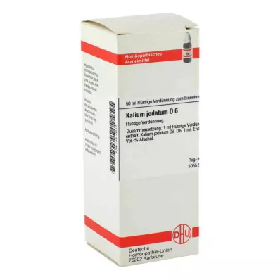KALIUM JODATUM D 6 Ředění, 50 ml KALIUM JODATUM D 6 Ředění, 50 ml