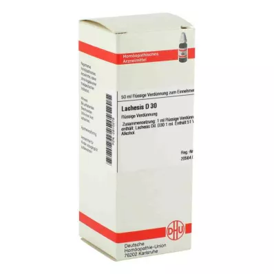 LACHESIS D 30 Ředění, 50 ml