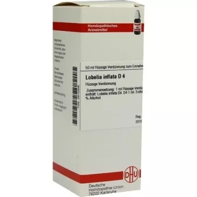 LOBELIA INFLATA D 4 ředění, 50 ml