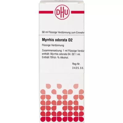MYRRHIS odorata D 2 Ředění, 50 ml