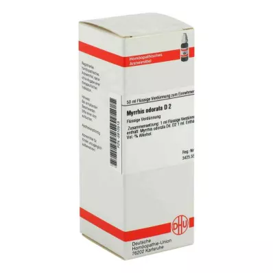 MYRRHIS odorata D 2 Ředění, 50 ml MYRRHIS odorata D 2 Ředění, 50 ml