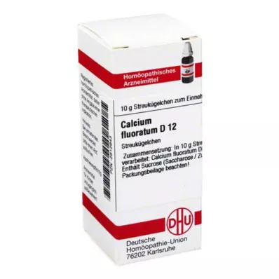 DHU Calcium fluoratum D 12 globule, 10 g
