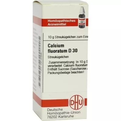 CALCIUM FLUORATUM D 30 globulí, 10 g