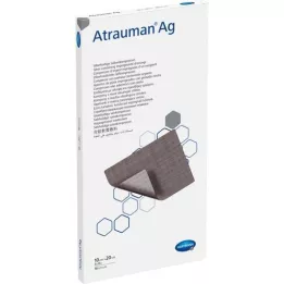 ATRAUMAN Ag 10x20 cm sterilní obklady, 10 ks