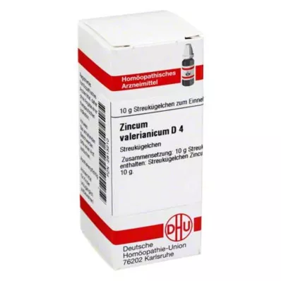 ZINCUM VALERIANICUM D 4 kuličky, 10 g