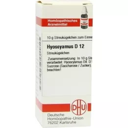 HYOSCYAMUS D 12 globulí, 10 g