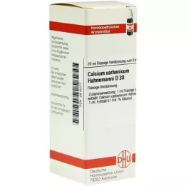 CALCIUM CARBONICUM Hahnemanni D 30 Ředění, 20 ml