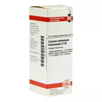 Calcium Carbonicum D30 ředění Hahnemanni (20 ml)
