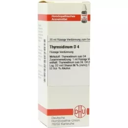 THYREOIDINUM D 4 ředění, 20 ml